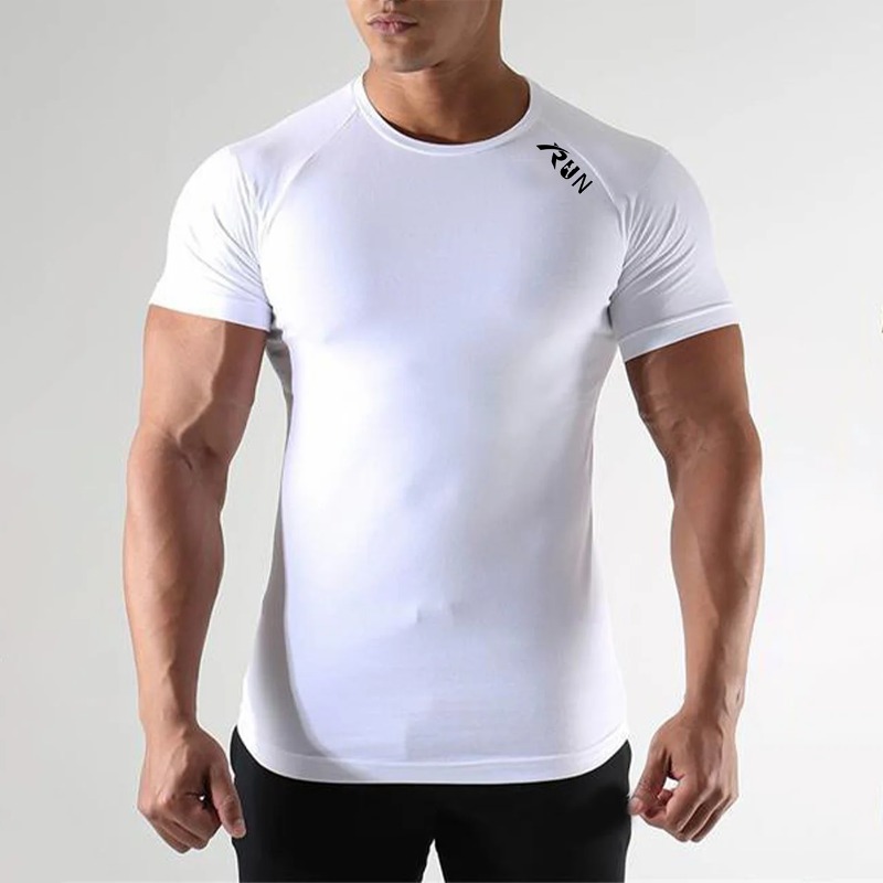 Men Quick Dry Compression Elas - T Shirt Tight Fit review and price