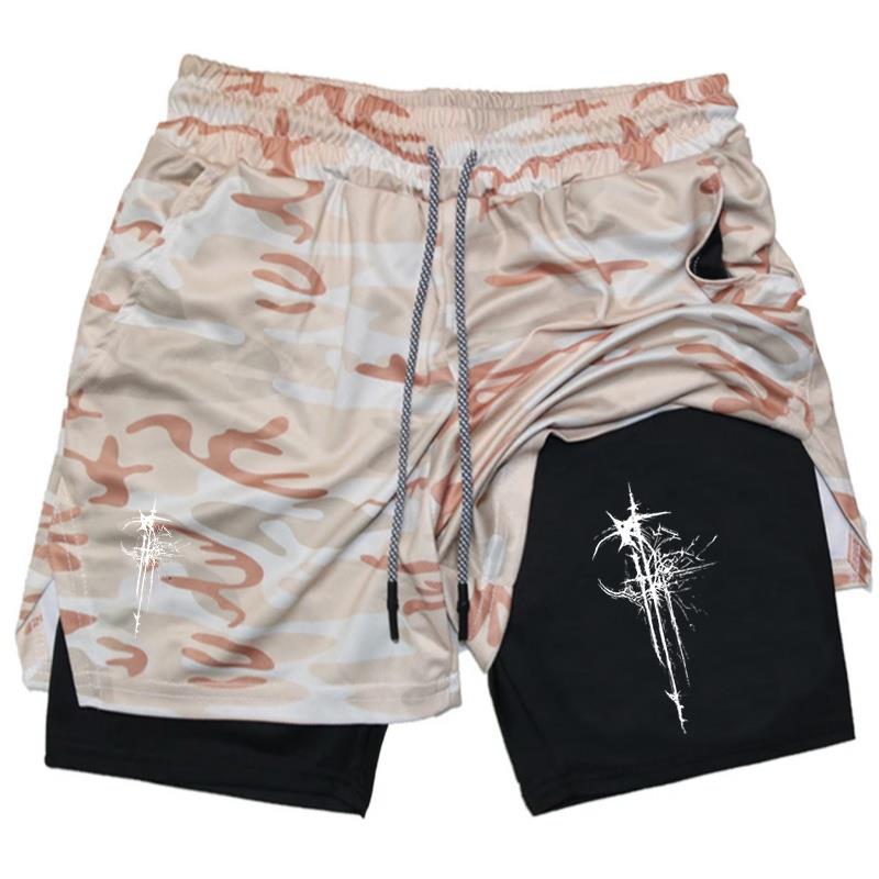2 in 1 Running Short for Men G - Compression Shorts Athletes review and price