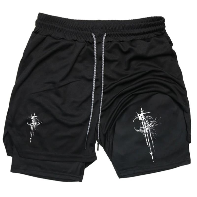 2 in 1 Running Short for Men G - Compression Shorts Athletes review and price