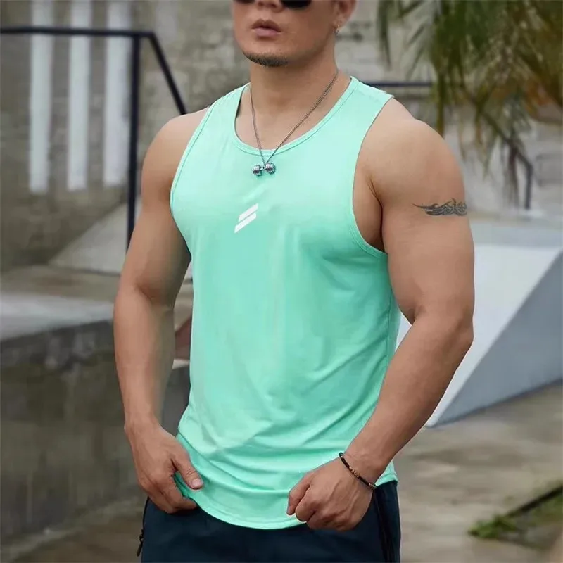 2026 Summer Men's tank top Cas - Undershirt Crew Neck review and price