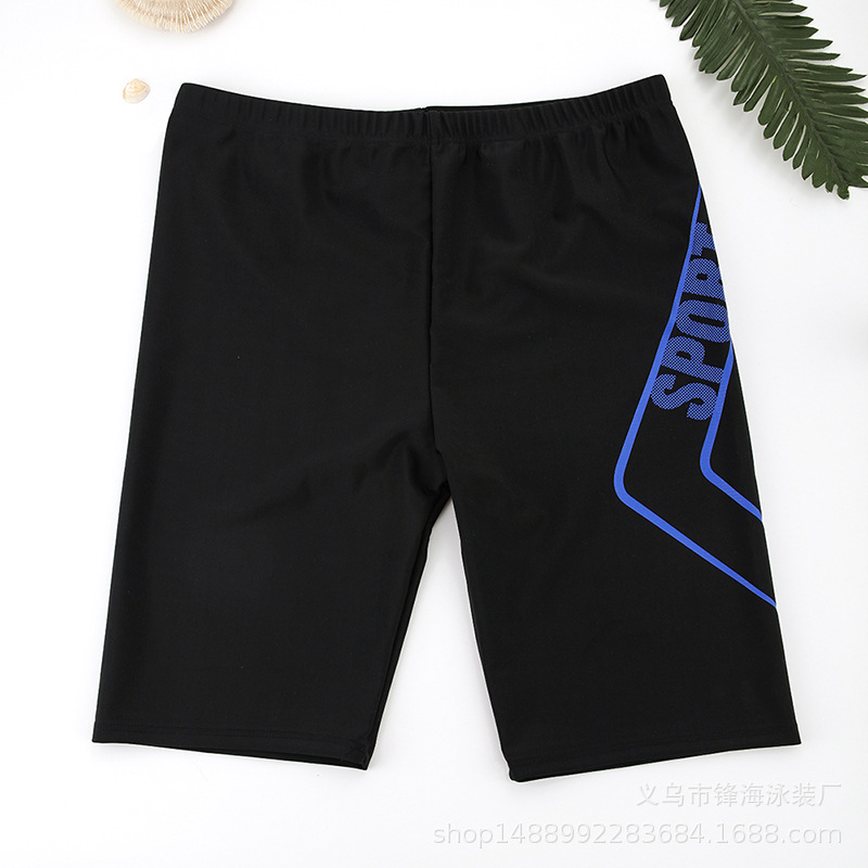 Blue quick-dry swim trunks for - Long Leg Trunk Men review and price