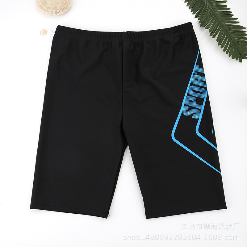 Blue quick-dry swim trunks for - Long Leg Trunk Men review and price