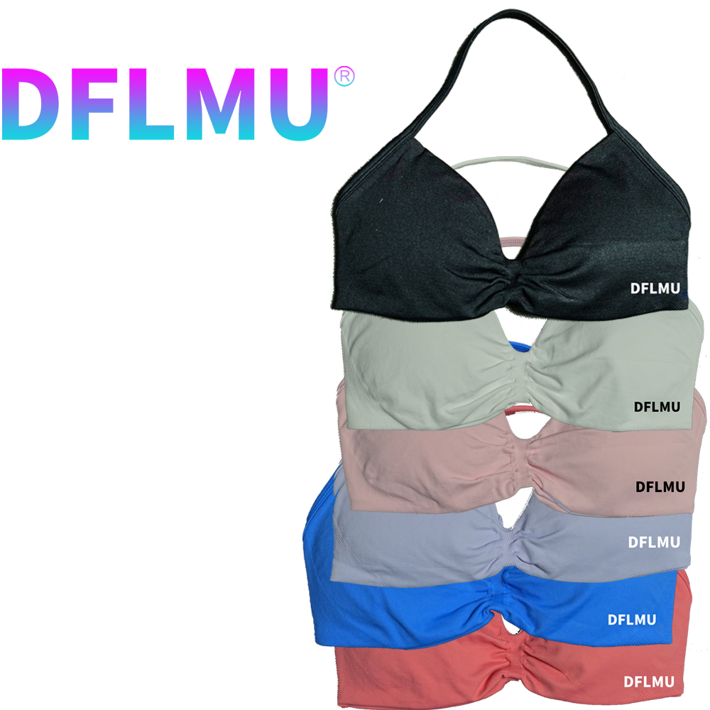 DFLMU Women Halter Sports Bra  - Suspender Tank Top review and price