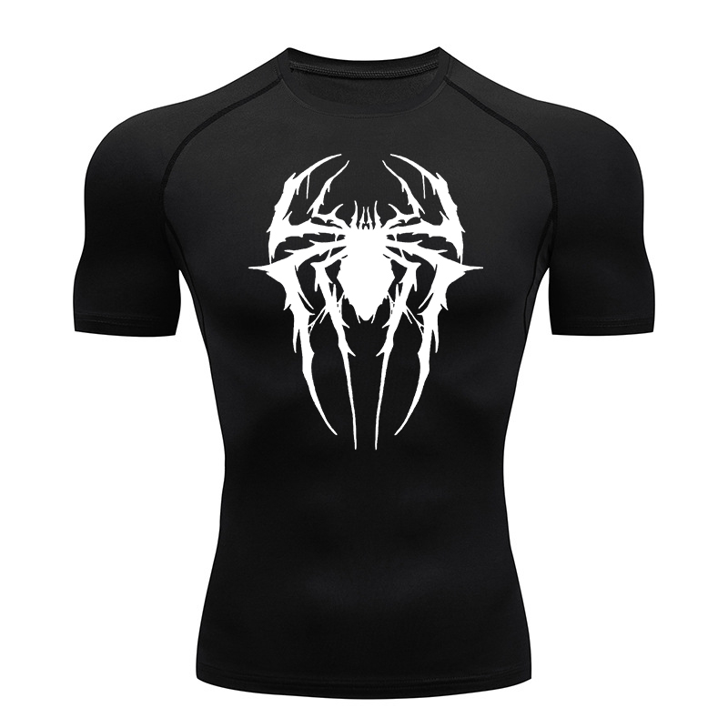 Spider Graphic Compression Shi - Base Layer Top review and price