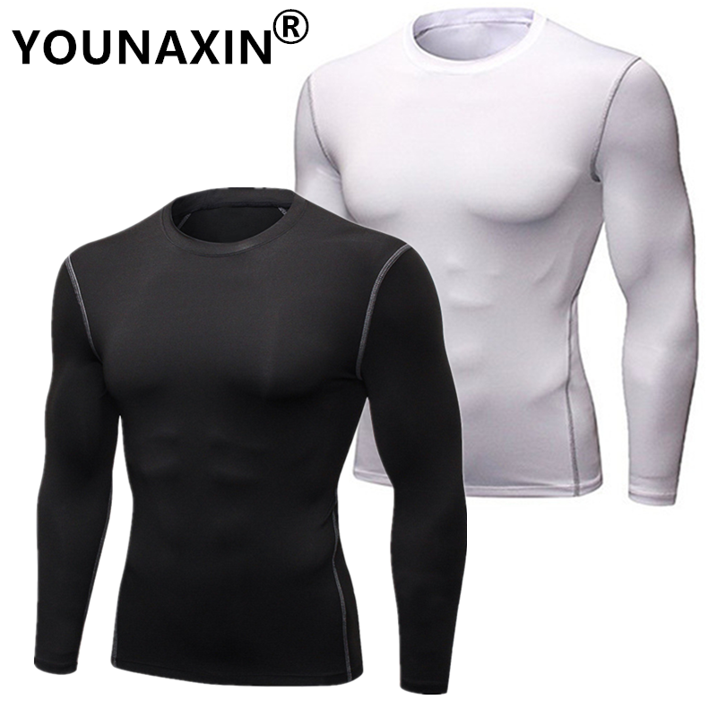 Men's Running Sports Long Slee - T Shirt Tight Fit review and price