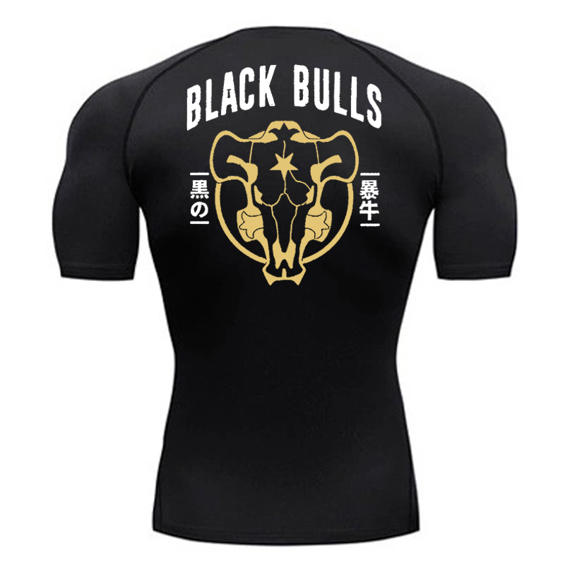 Black Bull Print Compression S - Undershirt Crew Neck review and price
