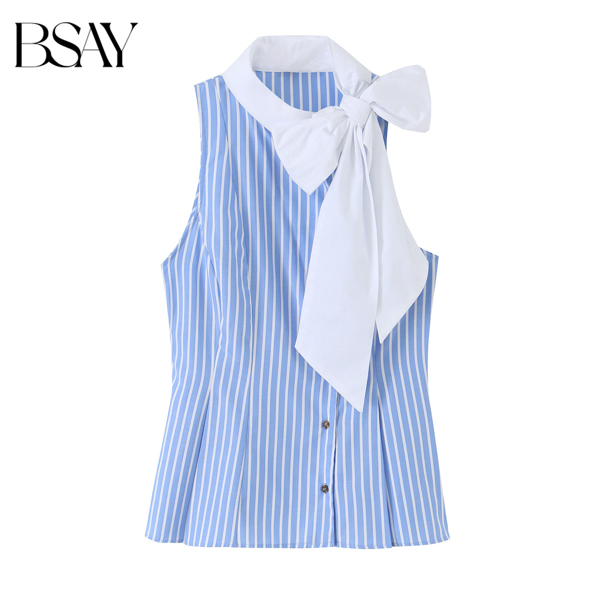 BSAY 2026 Summer Blue White St - Suspender Tank Top review and price