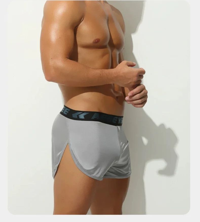 Men's Solid Color Underwear bo - Mesh Sport Boxer review and price