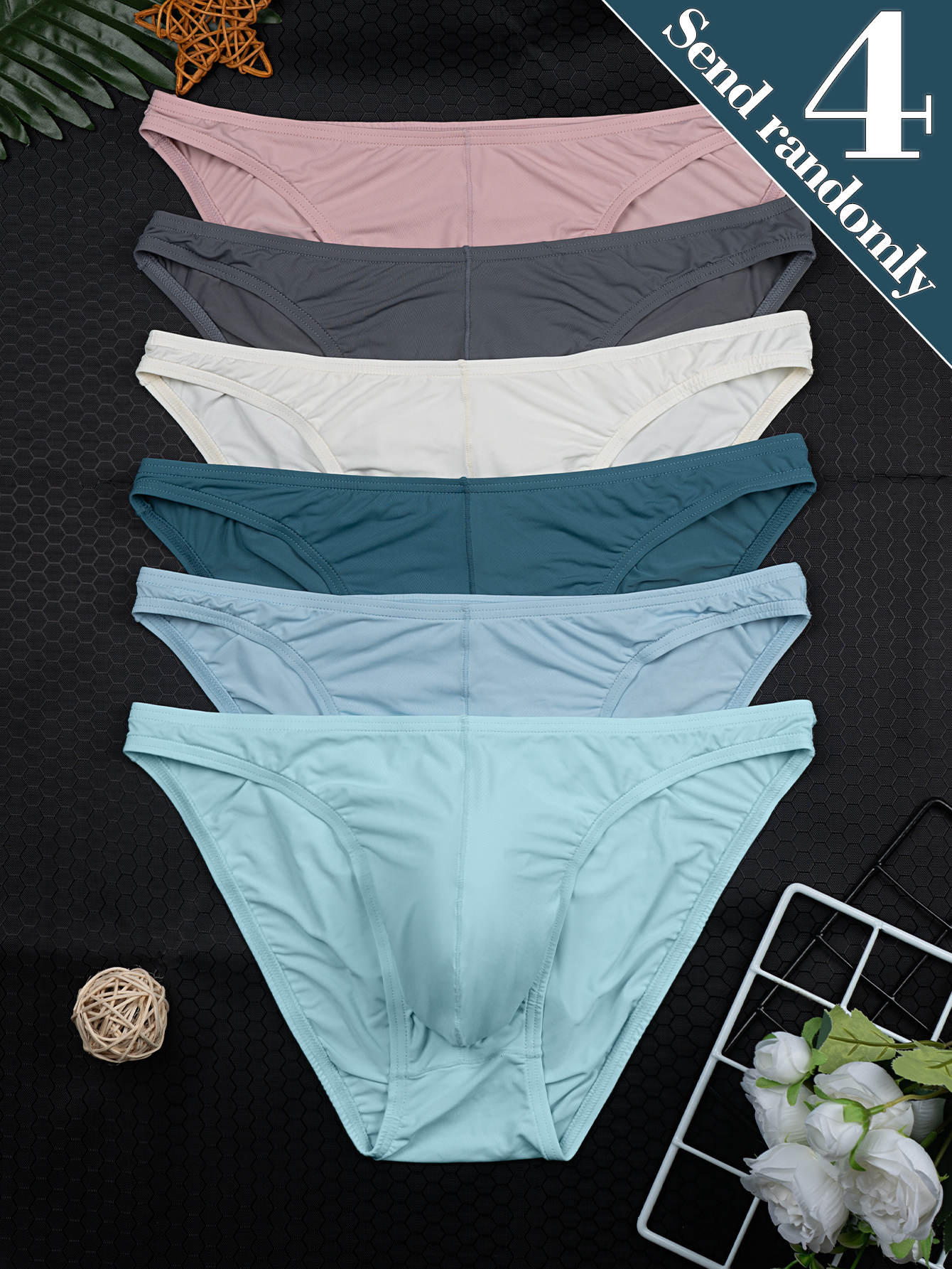 4-Pack Random Color Men's New  - Multi Pack Underwear review and price
