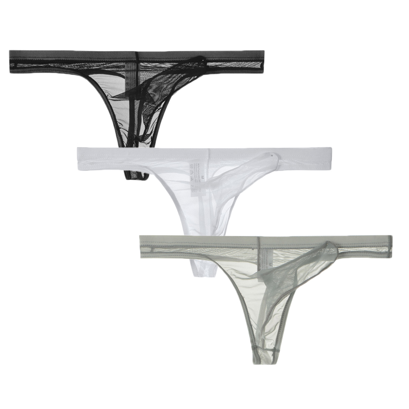 3Pcs/lot Men Underwear T-Back  - Multi Pack Underwear review and price