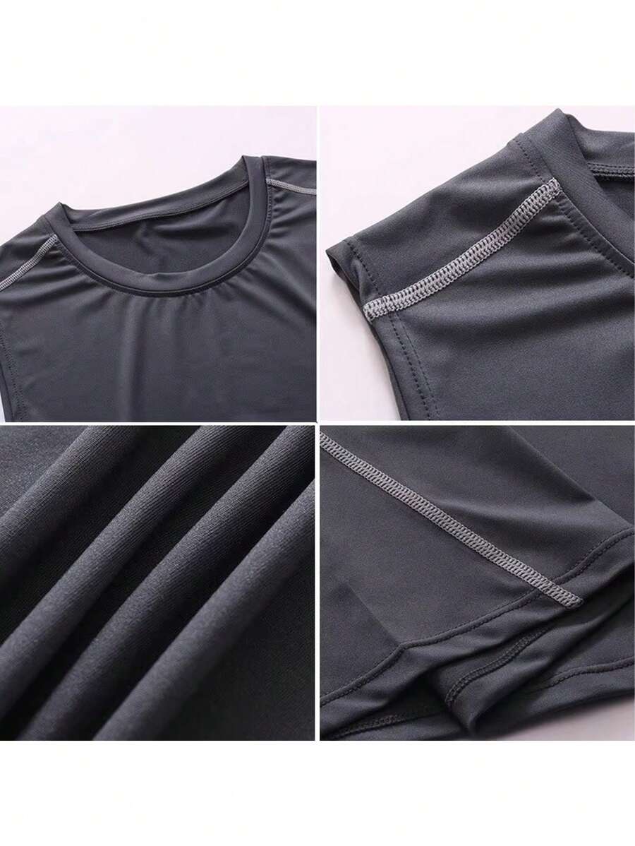 Mens 3-Pack Slim Fit Sleeveles - Base Layer Top review and price