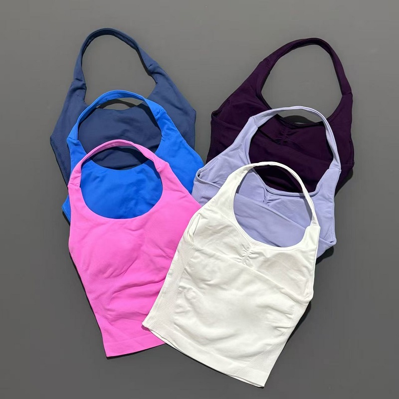 Yoga Tank Top Women Seamless O - Suspender Tank Top review and price