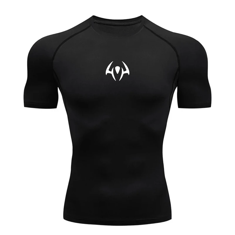 Graphic Short Sleeve Compressi - T Shirt Tight Fit review and price
