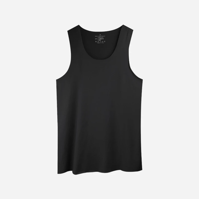 Men's Thin Vest U-Neck Large S - Undershirt Crew Neck review and price