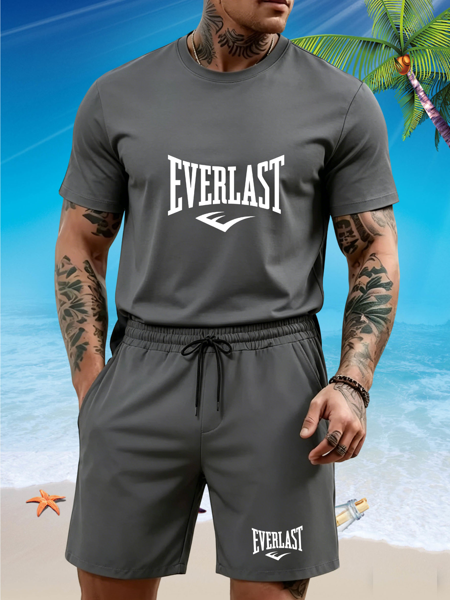 New men's slim fit T-shirt set - T Shirt Tight Fit review and price