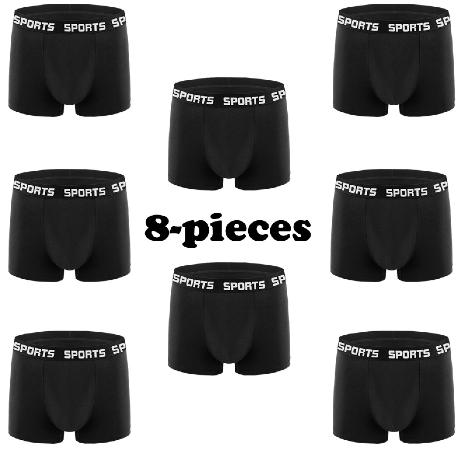 Supreme Comfort 8-Pack Men's S - Performance Boxer Sport review and price