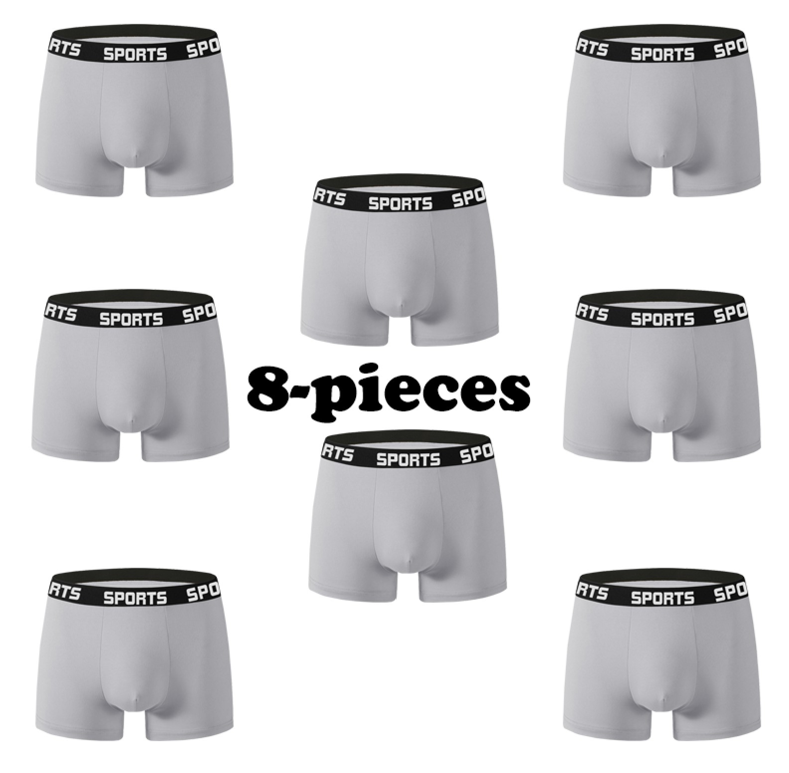 Supreme Comfort 8-Pack Men's S - Performance Boxer Sport review and price