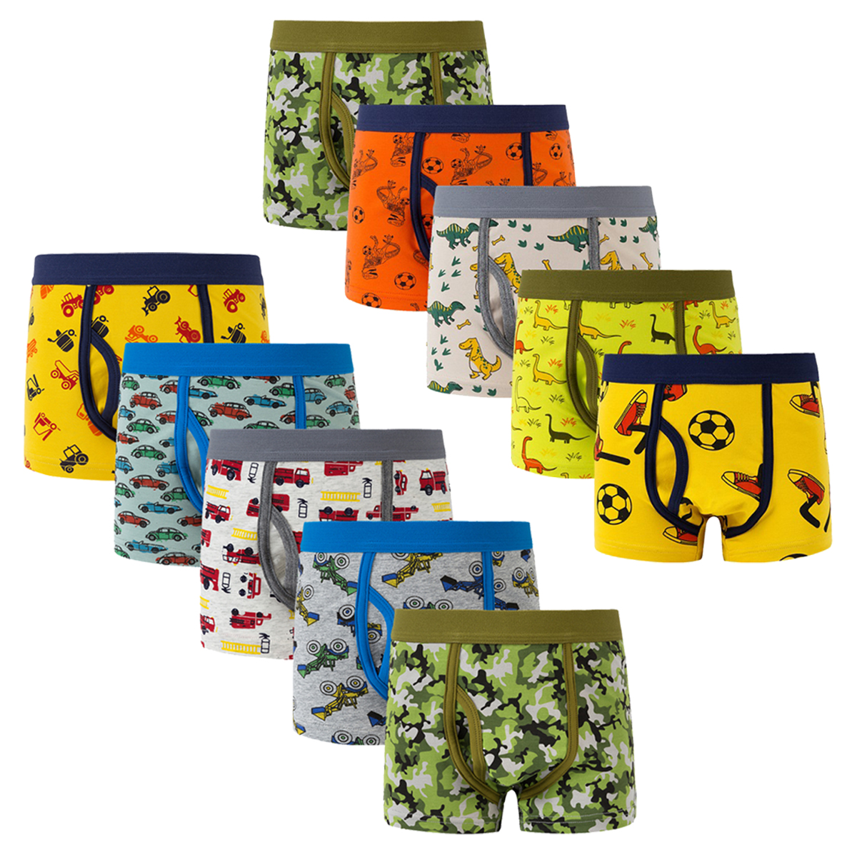 Little Boys' Cotton Boxer Brie - Boxer Brief Pack Cotton review and price