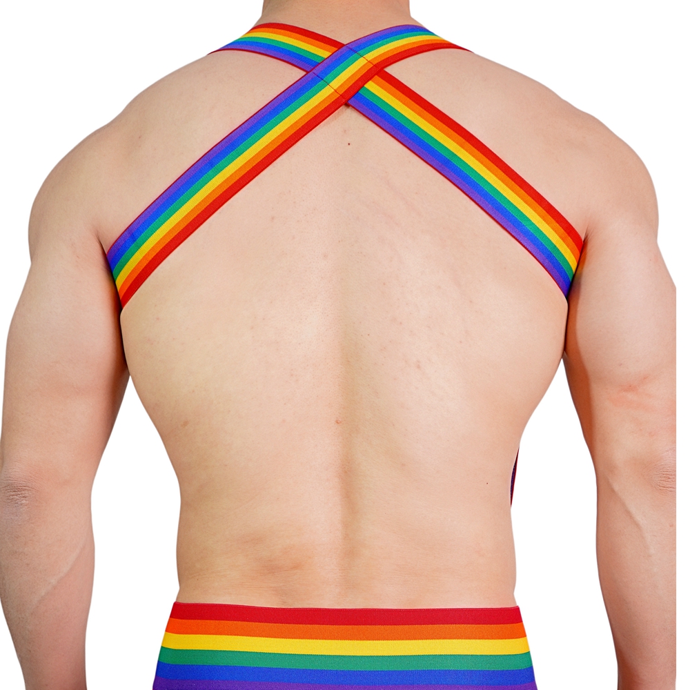 JOCKMAIL Rainbow Body Harness  - Jockstrap Athletic review and price