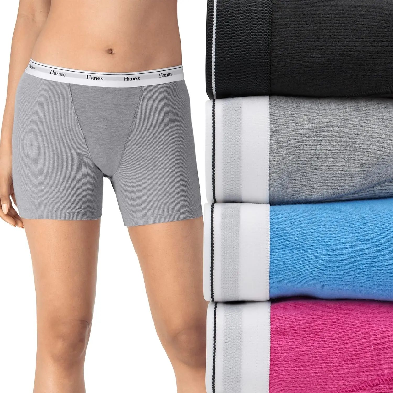 Originals Women’s Mid-Thigh Bo - Boxer Brief Pack Cotton review and price