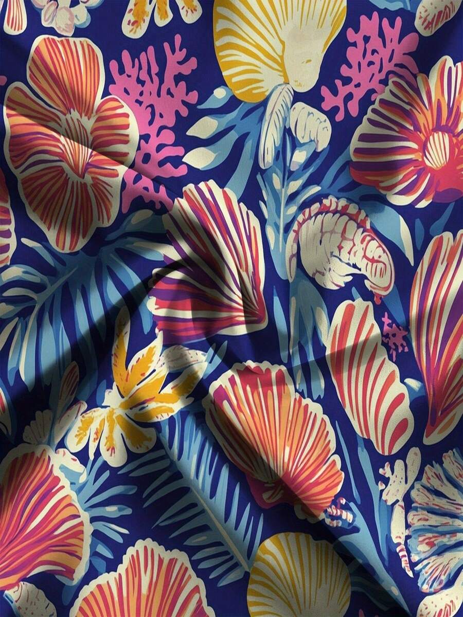 Mens Blue Tropical Ocean Flowe - Trunk Breathable Men review and price