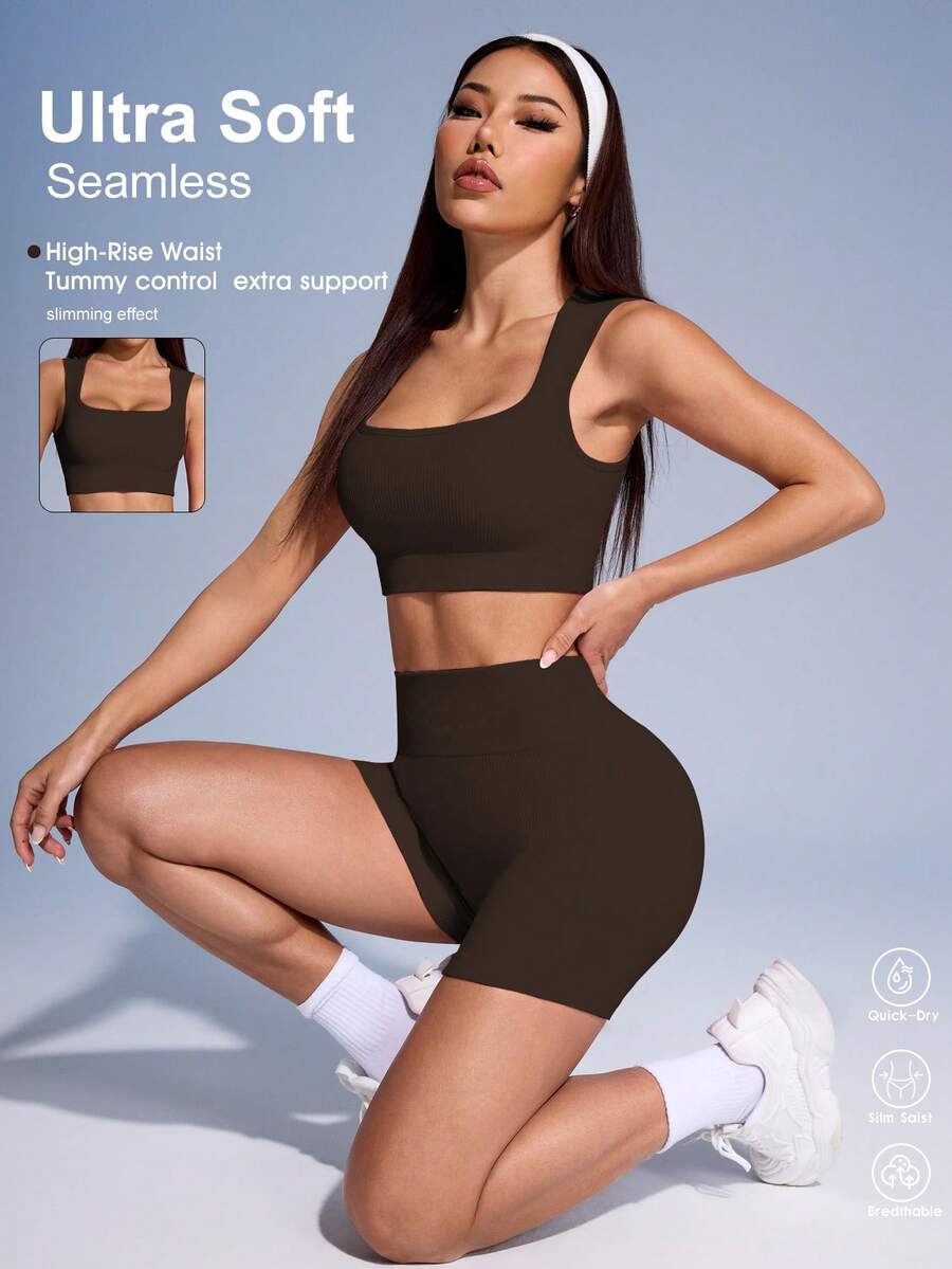 Ribbed Cropped Tank Top And Hi - Tank Top Ribbed review and price
