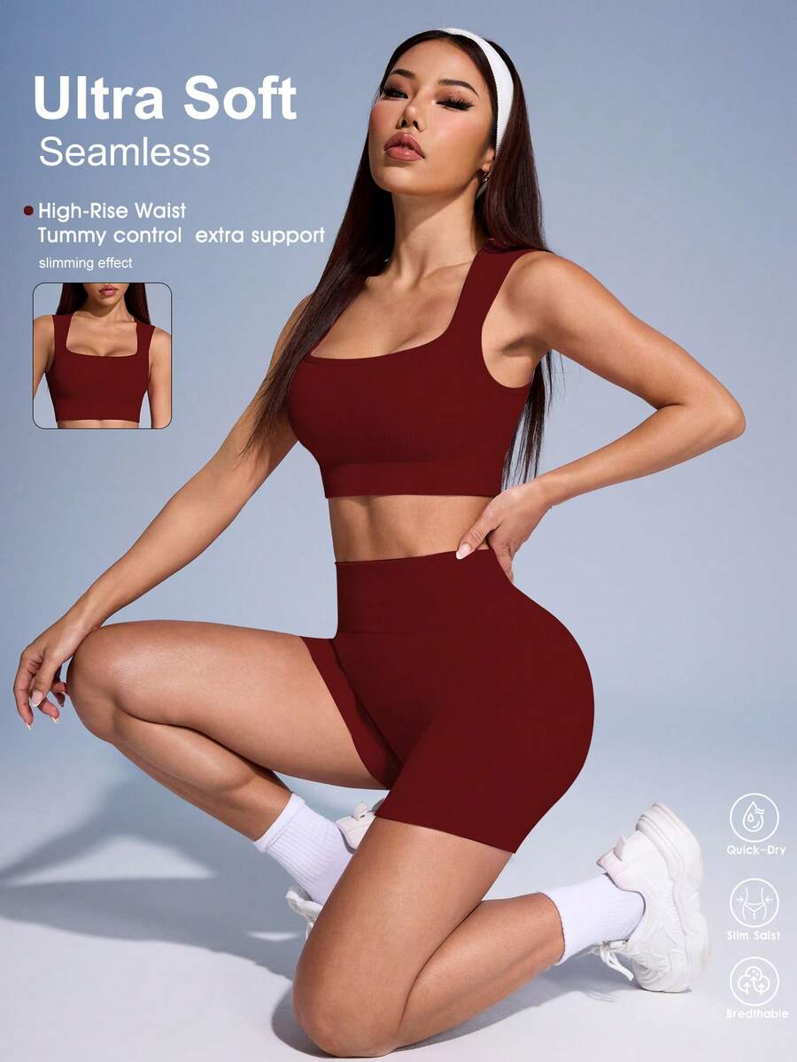 Ribbed Cropped Tank Top And Hi - Tank Top Ribbed review and price