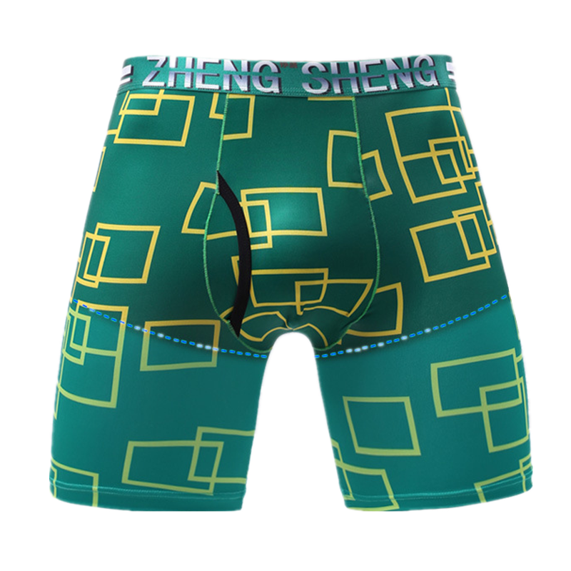 Mens Underwear Boxers Shorts H - Long Leg Trunk Men review and price